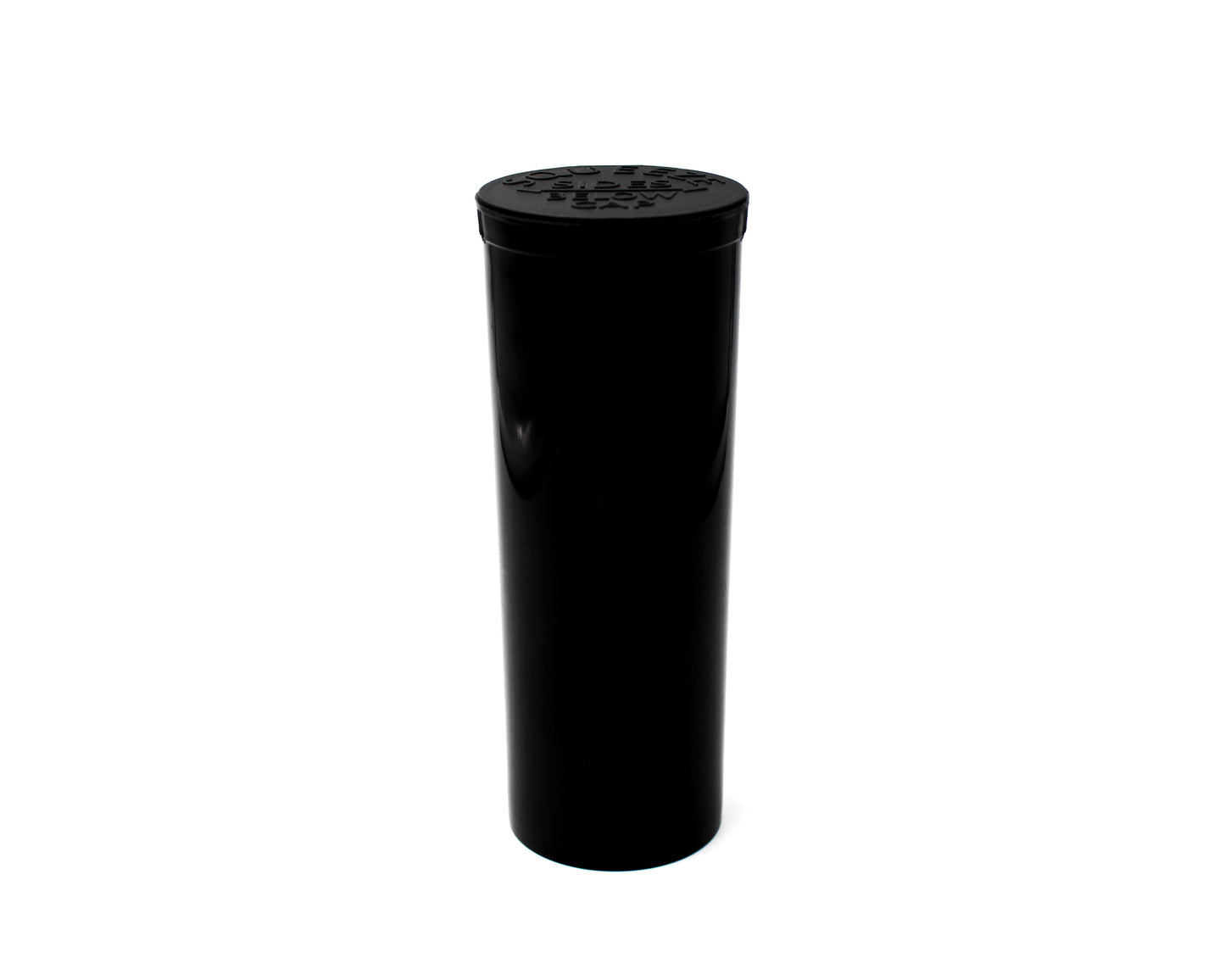 Opaque Black 60 Dram GriploK Child-Resistant Pop Top Bottle