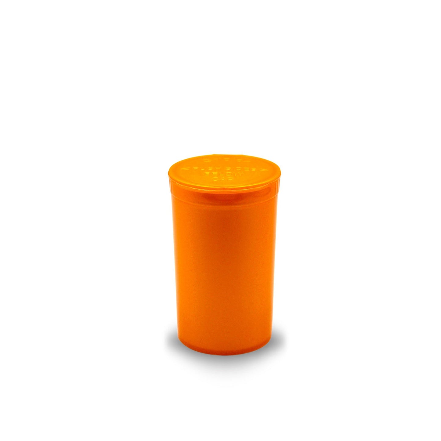 19 Dram Pop Top Bottles - 225 Count ($0.15/Unit) - Child Resistant