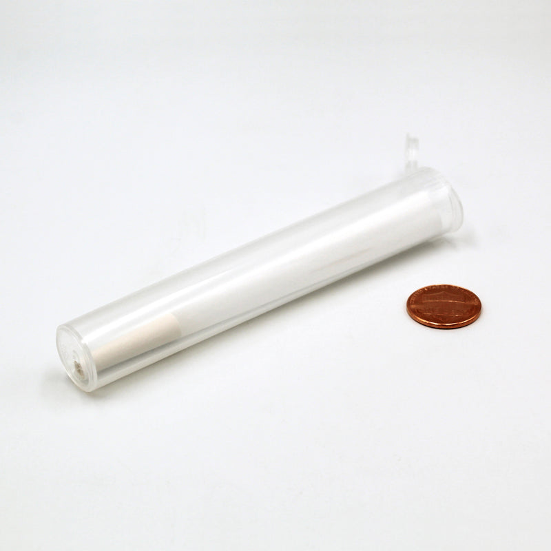 ConeHead White Hand Rolled King Size Cone Inside GriploK 116mm Clear Tube (Comparison Picture)