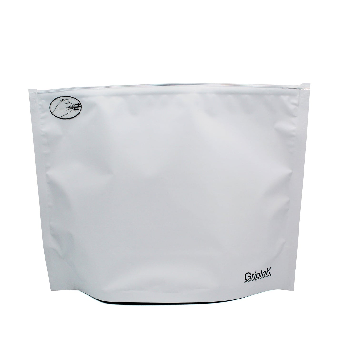 28g Matte White Exit Bags - 500 Count ($0.54/Unit) | 12"x9"x4" - Child Resistant