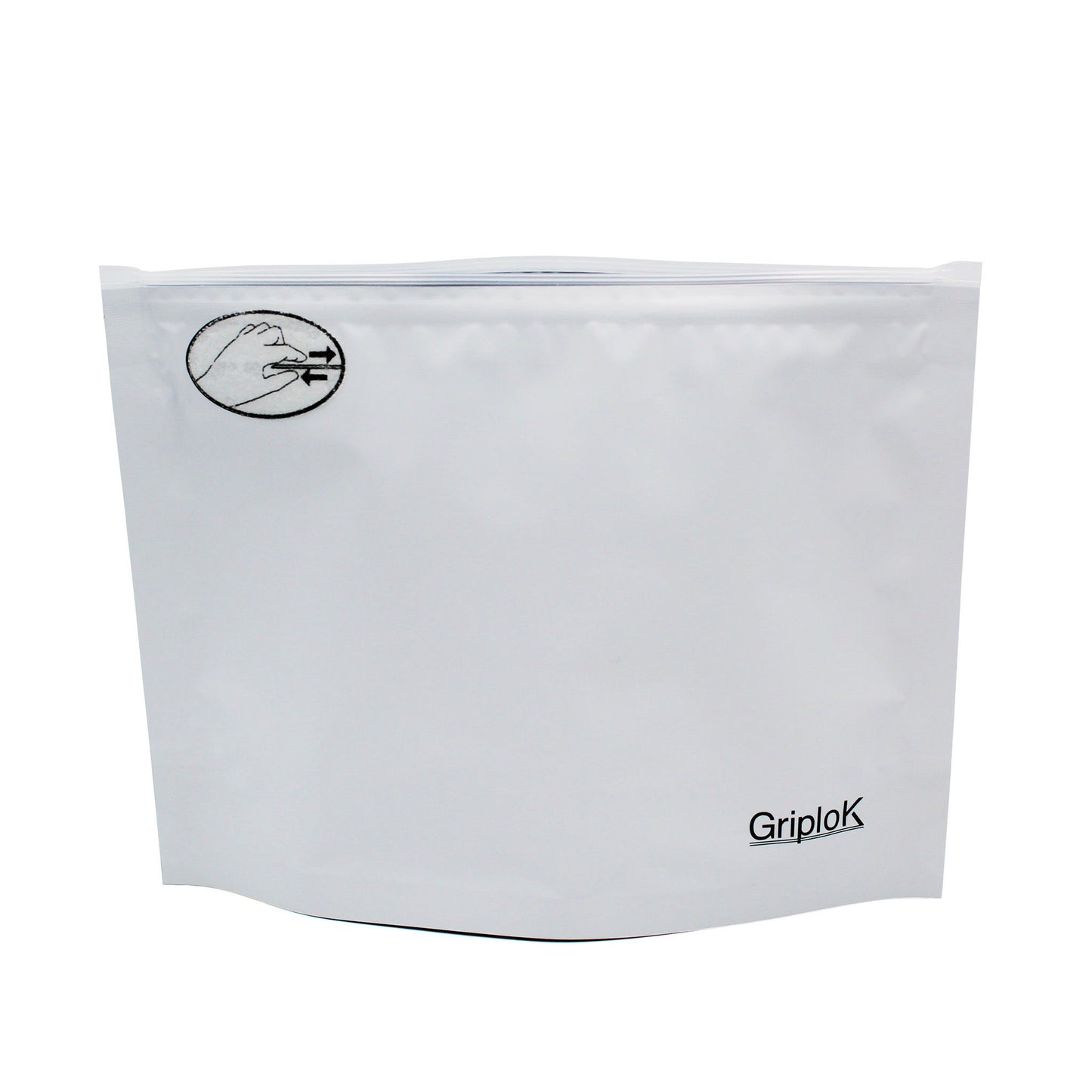 14g Matte White Exit Bags - 800 Count ($0.45/Unit) | 8"x6"x3" - Child Resistant