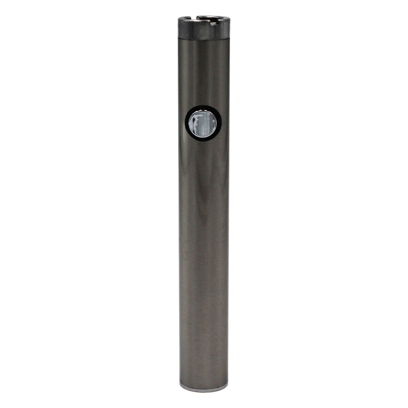 Silver Pre-heat 510 Vape Cartridge Battery with Button and USB Charger