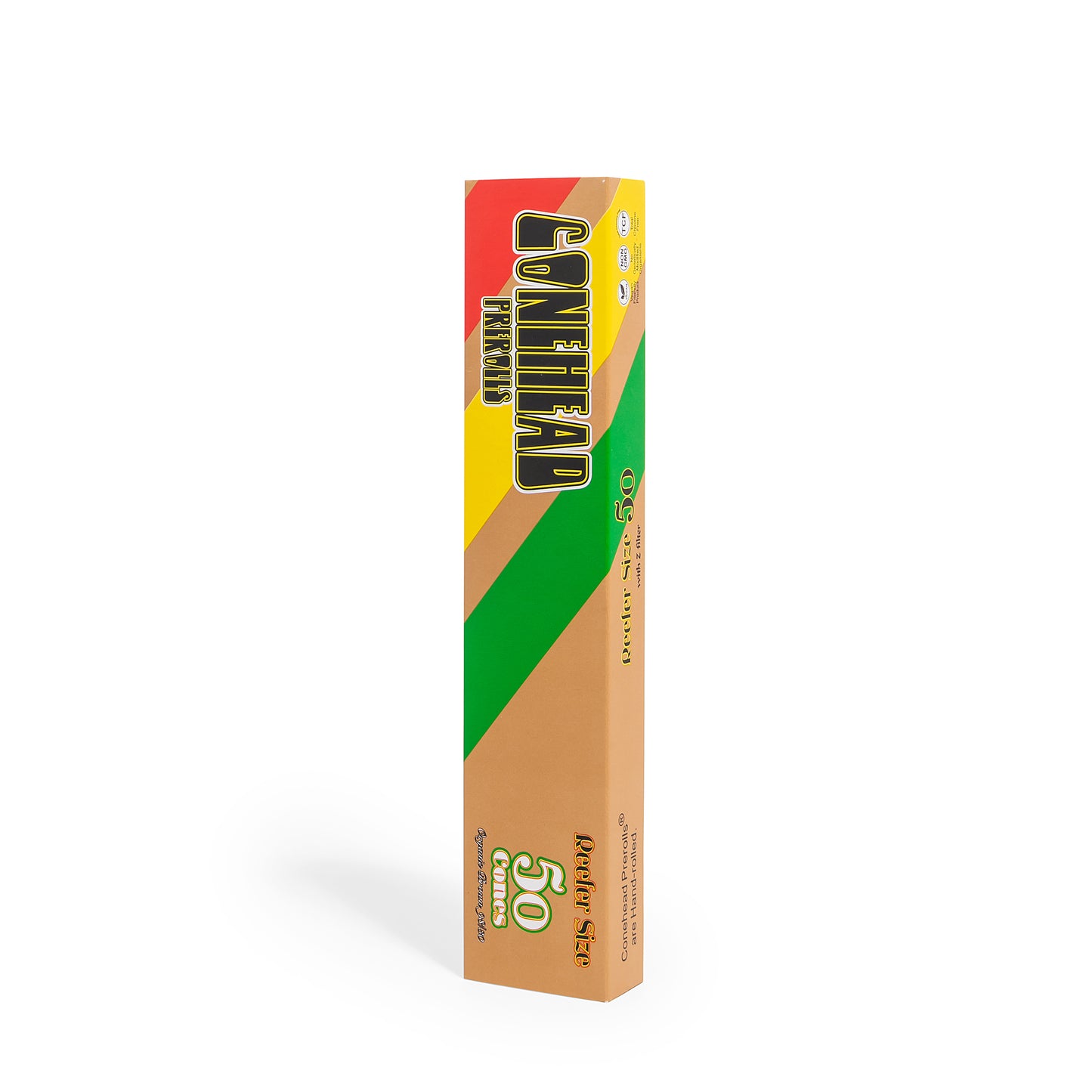 ConeHead Display Box Reefer Size Brown 8 x 50 Packs - 400 count - ($0.1/Unit)