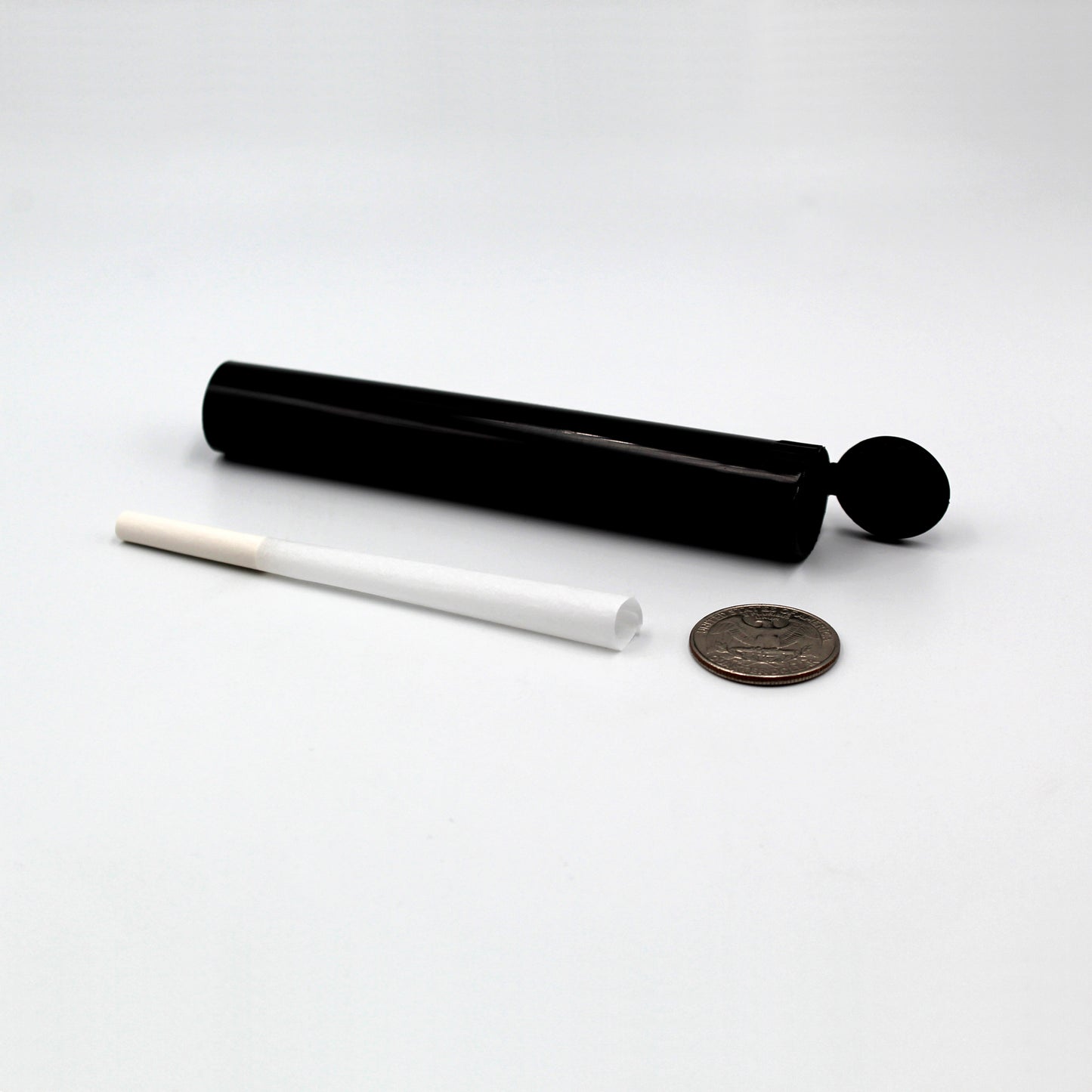 Reefer Size White ConeHead Pre-Rolled Hemp Cone (Comparison Picture)