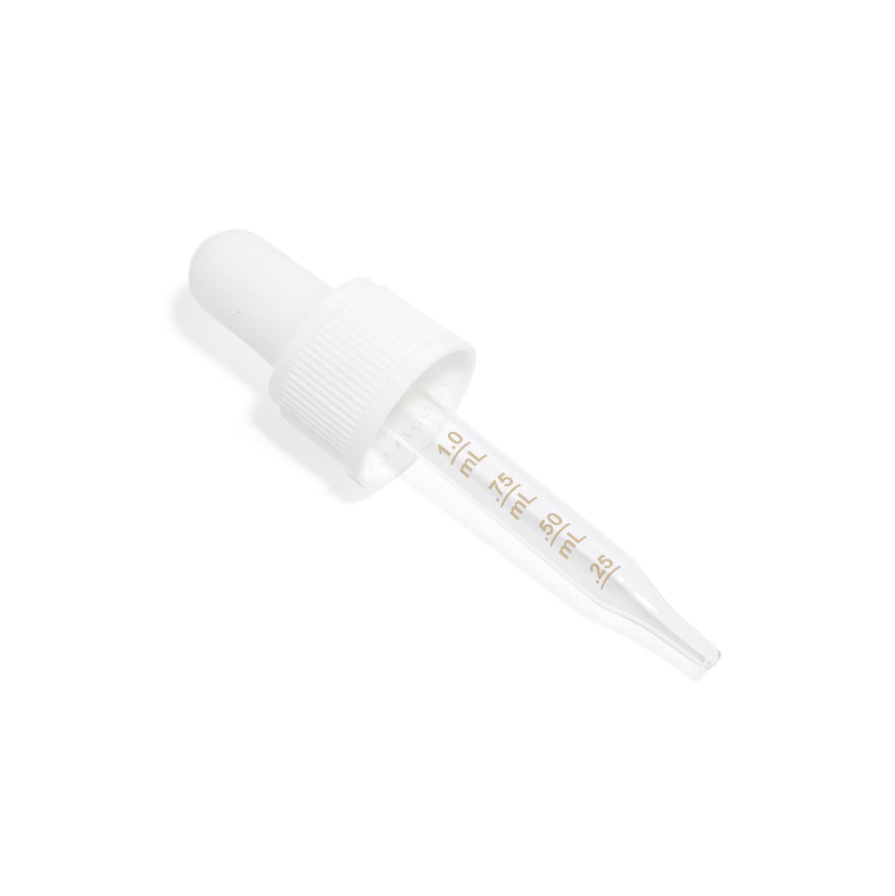 White 18/415 Child-Resistant Glass Pipettes with Markings for 30ml Dropper Bottles - 2156 Count ($0.20/unit)