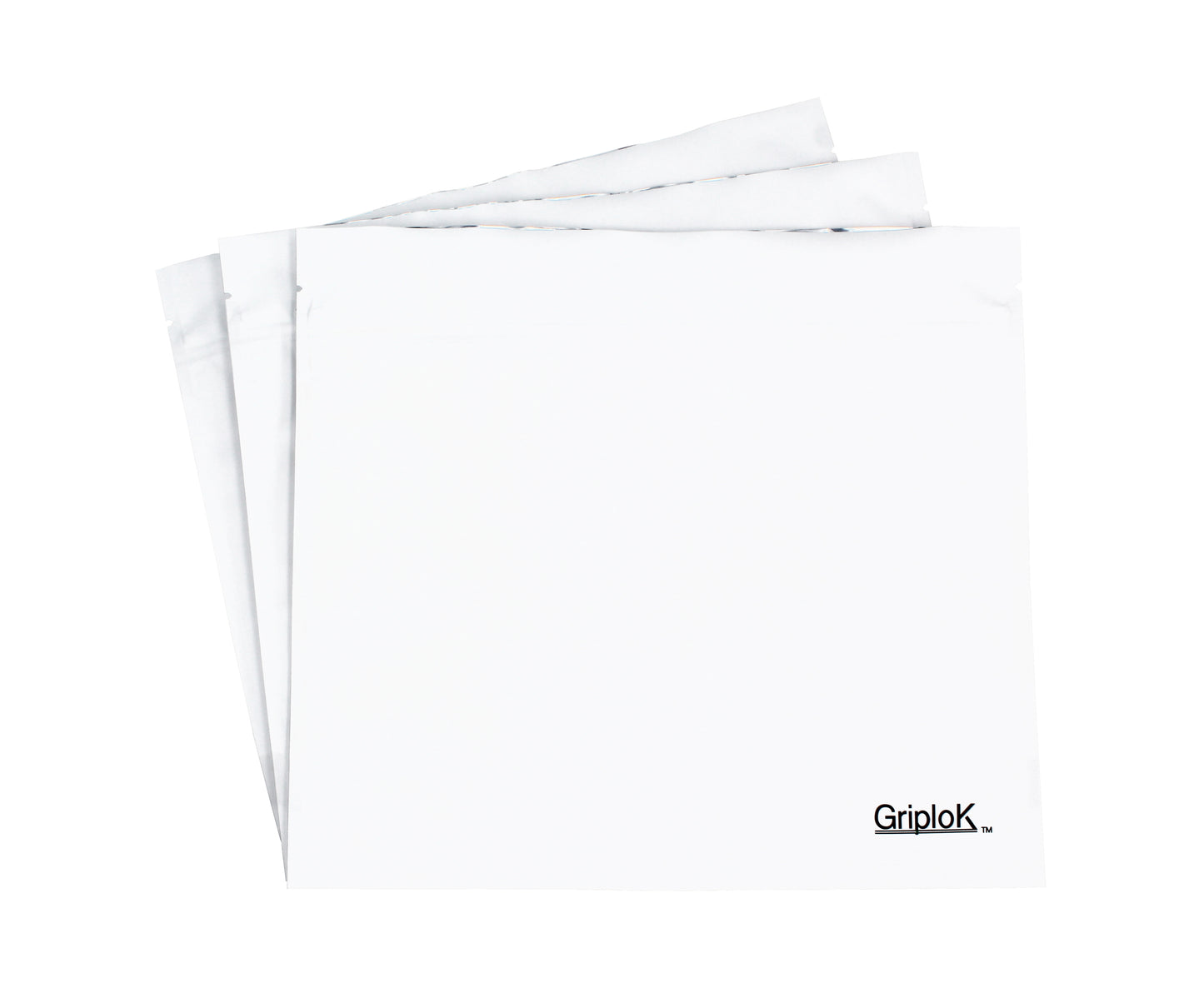 28g Matte White Bags - 800 Count ($0.38/unit) | 9"x8"x3" - Child Resistant