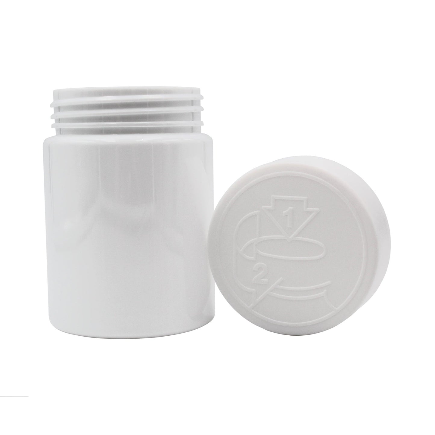 6oz White PET Plastic Jar with CR Lid & PE Liner - 456 Count ($0.38/Unit)