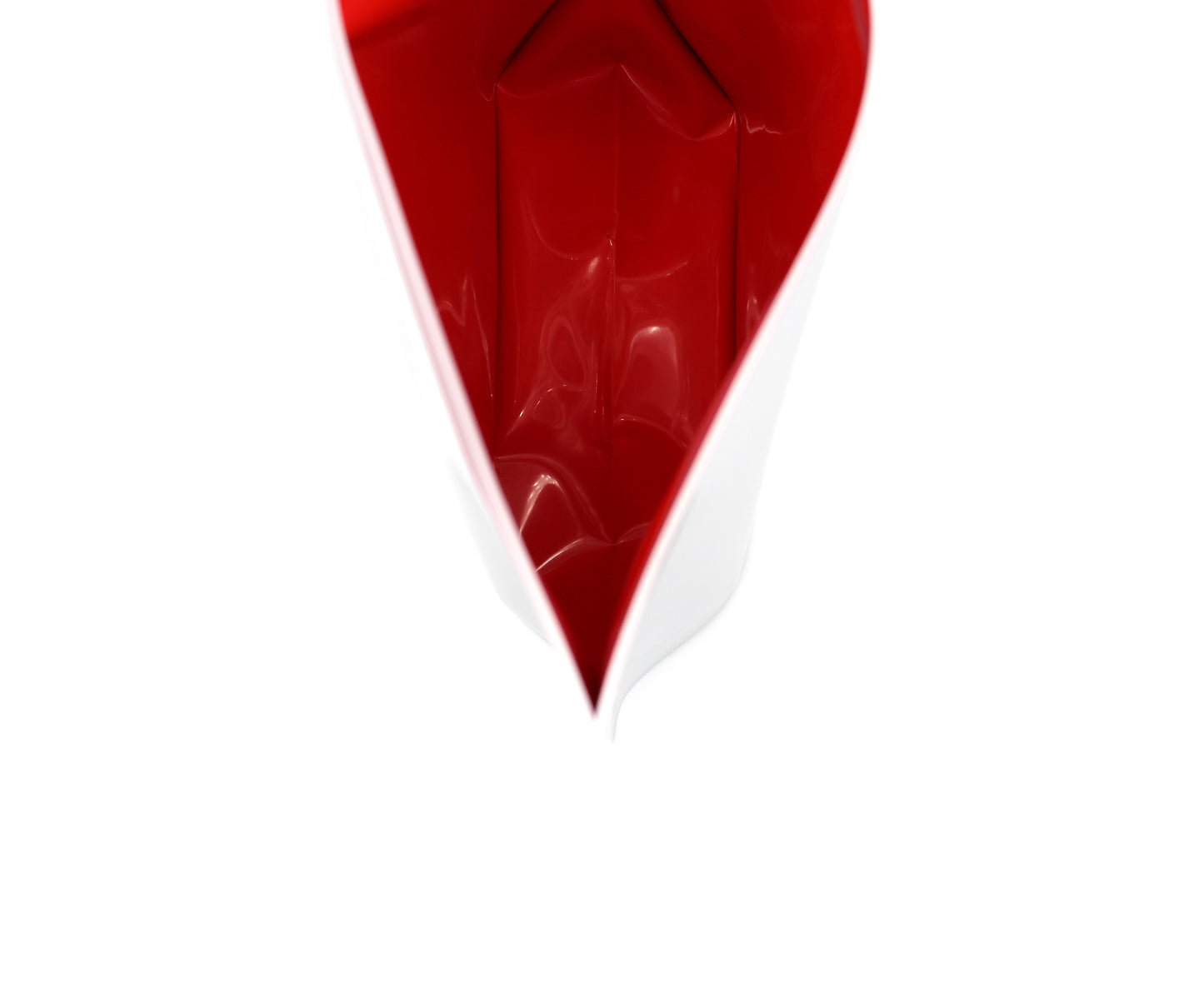 14g Matte White/Cherry Exit Bags - 800 Count ($0.45/Unit) | 8"x6"x3" - Child Resistant