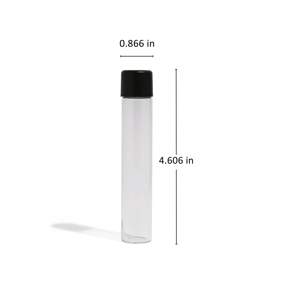 (117 x 22mm) Clear Glass Tube - 416 Count ($0.27/Unit)