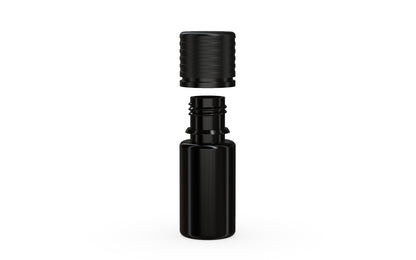 10ml Chubby Gorilla Spiral Bottle w/ Inner Seal & Tamper Evident Break-Off Band - 1000 Count ($0.2337/Unit)