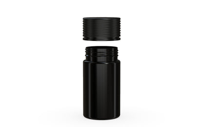 60ml Chubby Gorilla Mini Spiral CR Bottle w/ Inner Seal & Tamper Evident Break-Off Band - 500 Count ($0.5676/Unit)