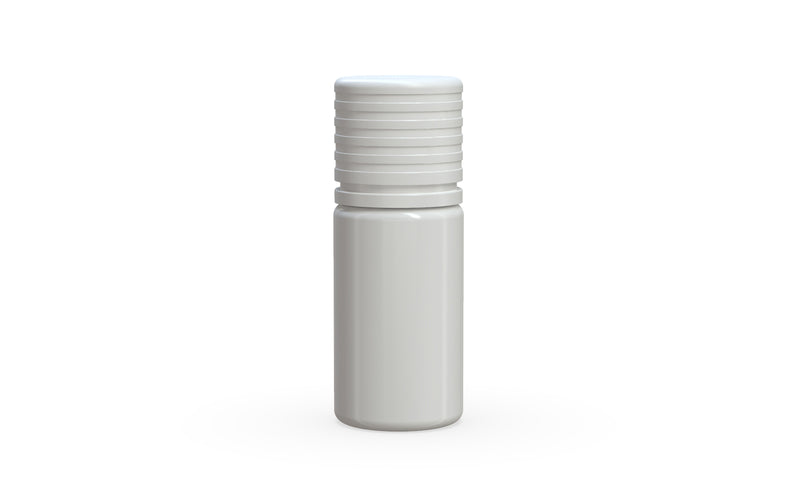 10ml Chubby Gorilla Spiral Bottle w/ Inner Seal & Tamper Evident Break-Off Band - 1000 Count ($0.21/Unit)