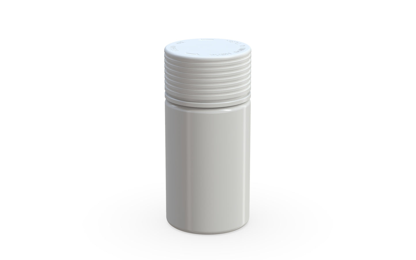 60ml Chubby Gorilla Mini Spiral CR Bottle w/ Inner Seal & Tamper Evident Break-Off Band - 500 Count ($0.5676/Unit)