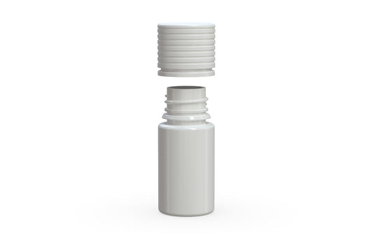 30ml Chubby Gorilla Stubby Spiral Bottle w/ Inner Seal & Tamper Evident Break-Off Band - 1000 Count ($0.3729/Unit)