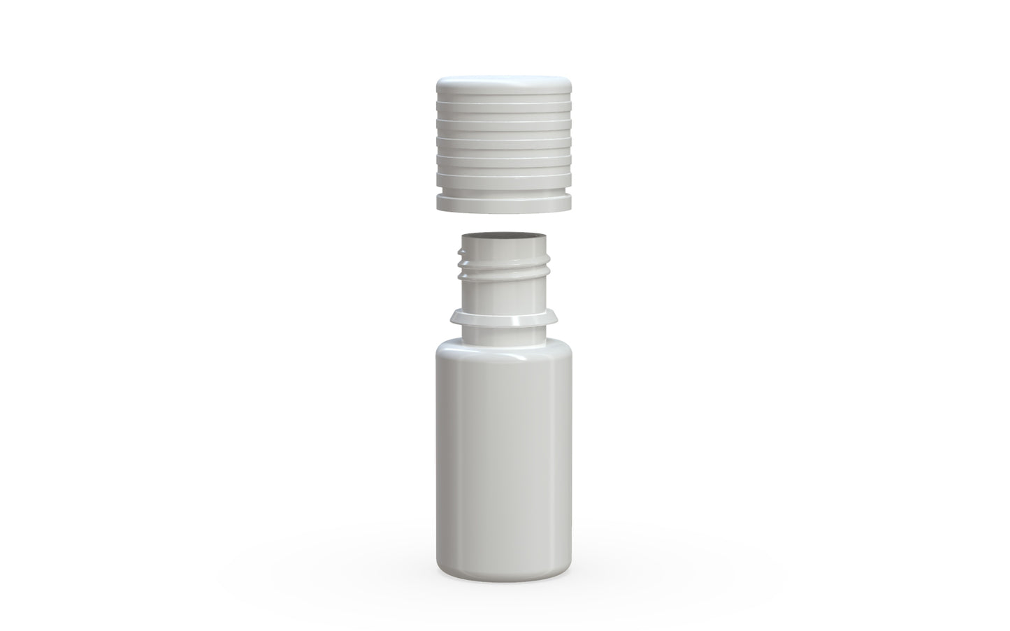 10ml Chubby Gorilla Spiral Bottle w/ Inner Seal & Tamper Evident Break-Off Band - 1000 Count ($0.2337/Unit)