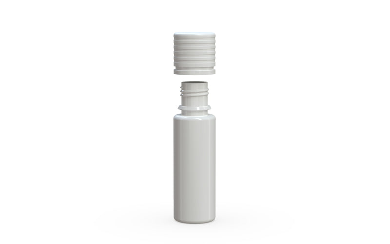 16.5ml Chubby Gorilla Spiral Bottle w/ Inner Seal & Tamper Evident Break-Off Band - 1000 Count ($0.255/Unit)