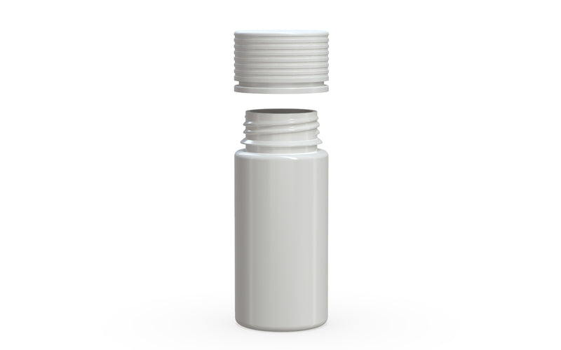 100ml Chubby Gorilla Spiral Bottle w/ Inner Seal & Tamper Evident Break-Off Band - 400 Count ($0.56/Unit)