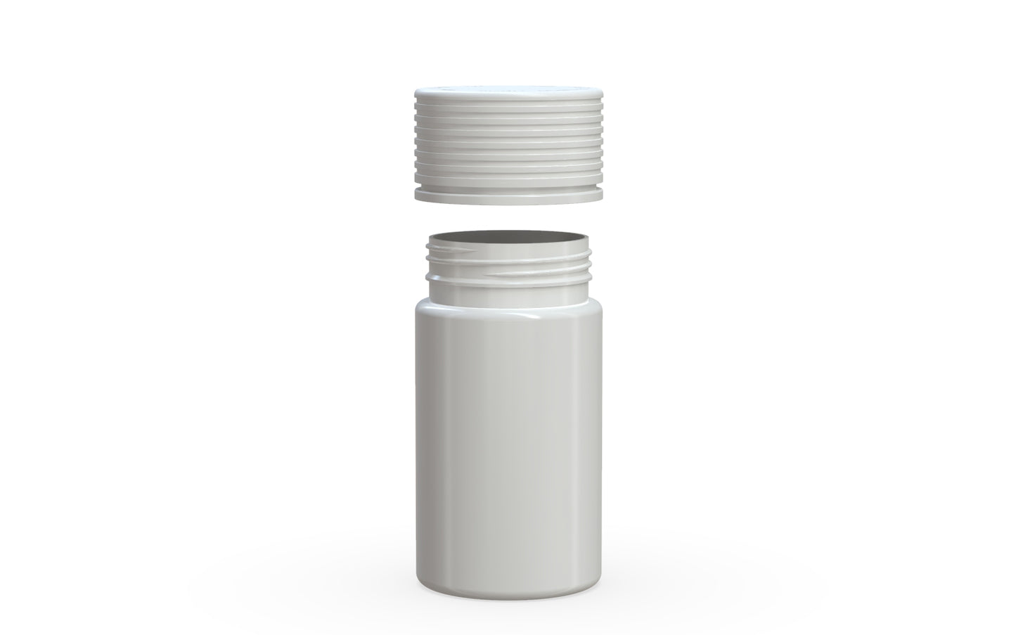 60ml Chubby Gorilla Mini Spiral CR Bottle w/ Inner Seal & Tamper Evident Break-Off Band - 500 Count ($0.5676/Unit)