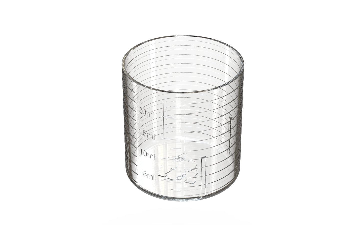 20ML Chubby Gorilla Spiral Dosing Cup w/ Graduated Lines - 2000 Count ($0.0890/Unit)