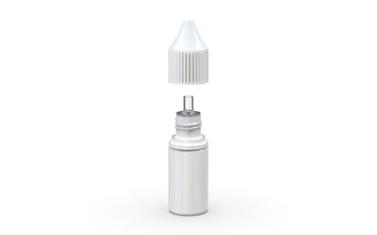10ml Chubby Gorilla Pet Reducer Unicorn Bottle w/ CR & Tamper Evident Break-Off Band - 1000 Count ($0.1670/Unit)