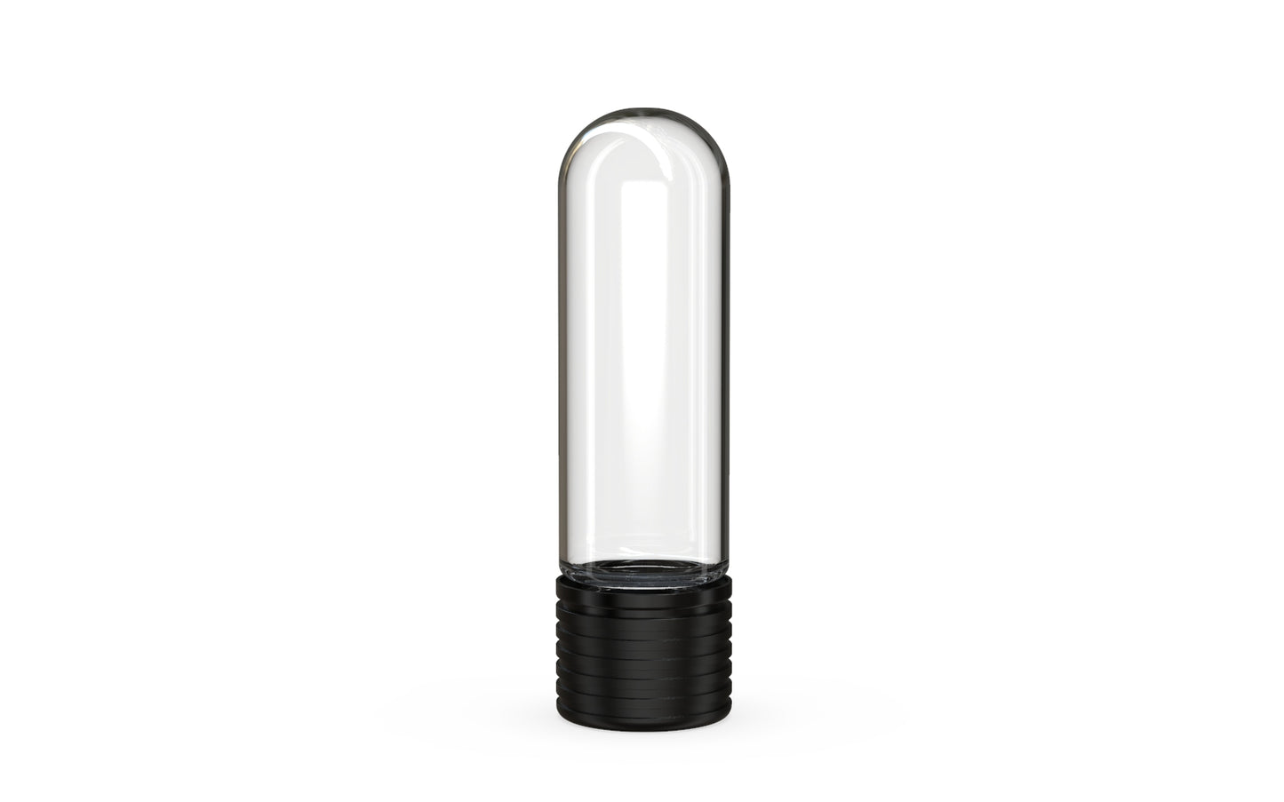65mm Chubby Gorilla Spiral CR Cartridge Container, Round Top w/ 510-Thread & Tamper Evident Band - 400 Count ($0.5064/Unit)