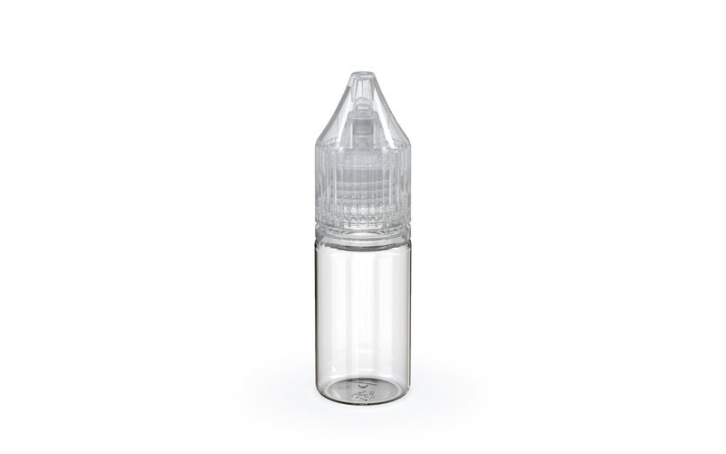 10ml Chubby Gorilla Pet Reducer Unicorn Bottle w/ CR & Tamper Evident Break-Off Band - 2000 Count ($0.14/Unit)