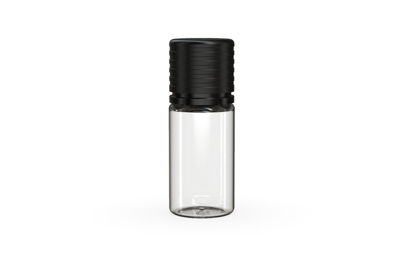 10ml Chubby Gorilla Spiral Bottle w/ Inner Seal & Tamper Evident Break-Off Band - 1000 Count ($0.21/Unit)