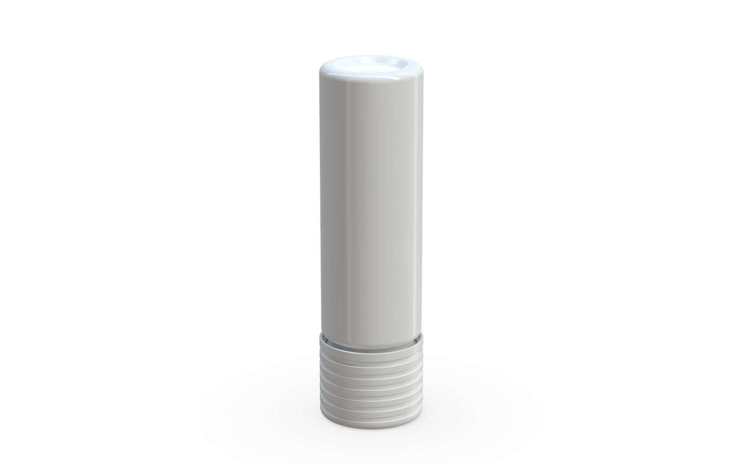 65mm Chubby Gorilla Spiral CR Cartridge Container, Flat Bottom w/ 510-Thread & Tamper Evident Band - 400 Count ($0.5064/Unit)
