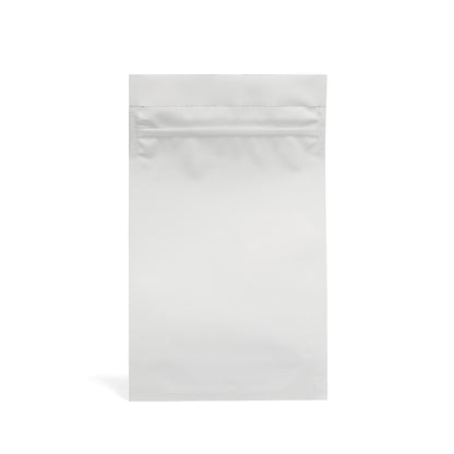 28g Soft Touch GriploK CR Mylar Matte White Bag - 700 Count ($0.38/unit) | 6"x9.25"x2.5" - Child Resistant
