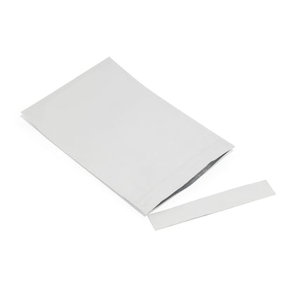 28g Soft Touch GriploK CR Mylar Matte White Bag - 700 Count ($0.38/unit) | 6"x9.25"x2.5" - Child Resistant