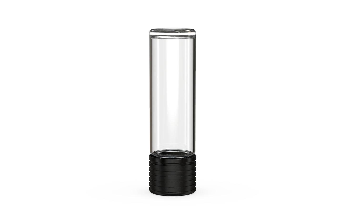 65mm Chubby Gorilla Spiral CR Cartridge Container, Flat Bottom w/ 510-Thread & Tamper Evident Band - 400 Count ($0.5064/Unit)