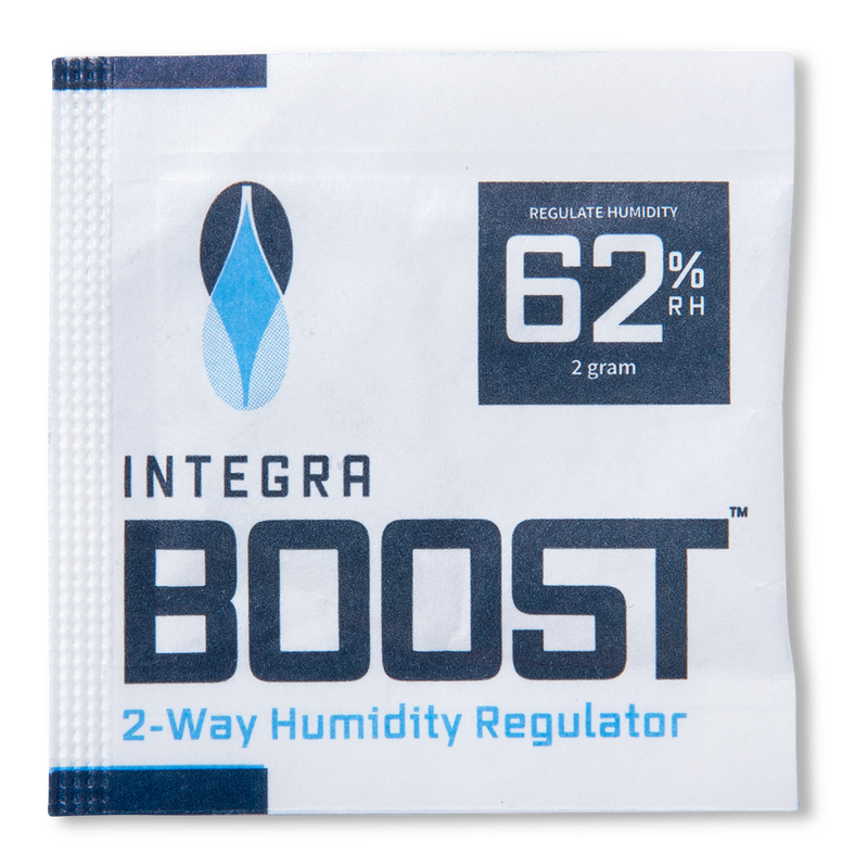 2g Integra Humidity Control 62% RH, NO Individual Overwrap, NO HIC (Master Case) - 2000 Count ($0.123/Unit)