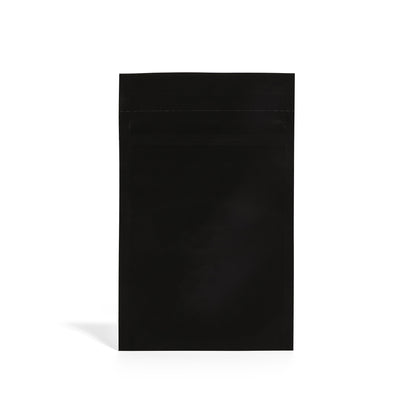 3.5g Soft Touch GriploK CR Mylar Matte Black Bag - 1900 Count ($0.22/unit) | 3.5"x5.5"x1.5" - Child Resistant