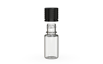 10ml Chubby Gorilla Spiral Bottle w/ Inner Seal & Tamper Evident Break-Off Band - 1000 Count ($0.2337/Unit)