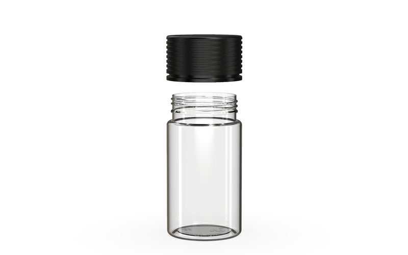 60ml Chubby Gorilla Mini Spiral CR Bottle w/ Inner Seal & Tamper Evident Break-Off Band - 500 Count ($0.53/Unit)