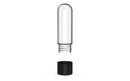 65mm Chubby Gorilla Spiral CR Cartridge Container, Round Top w/ 510-Thread & Tamper Evident Band - 400 Count ($0.5064/Unit)