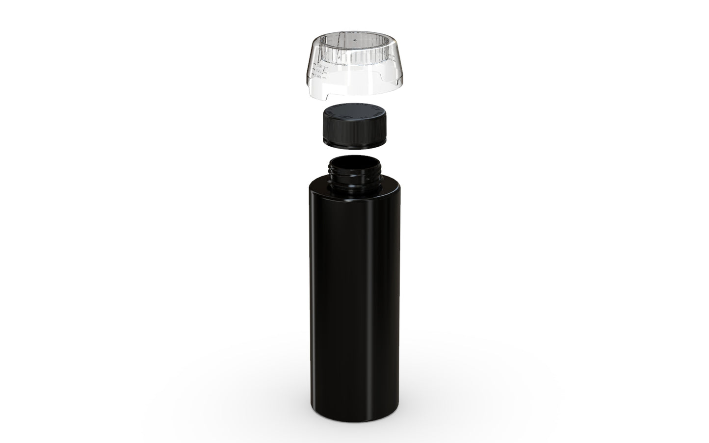 1L Chubby Gorilla Aviator CR Base Bottle w/ Inner Seal, Tamper Evident Break-Off Band & Dosing Cup - 30 Count ($1.9589/Unit)