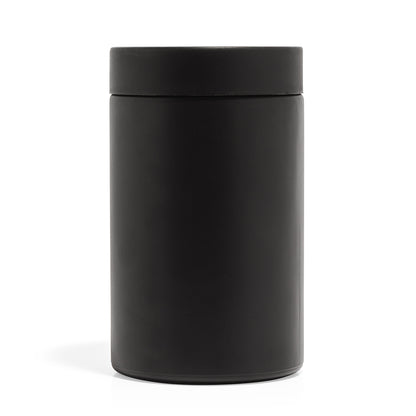 16oz Black Glass Straight-Wall Jar with Child-Resistant Lid - 48 Count ($1.45/Unit)