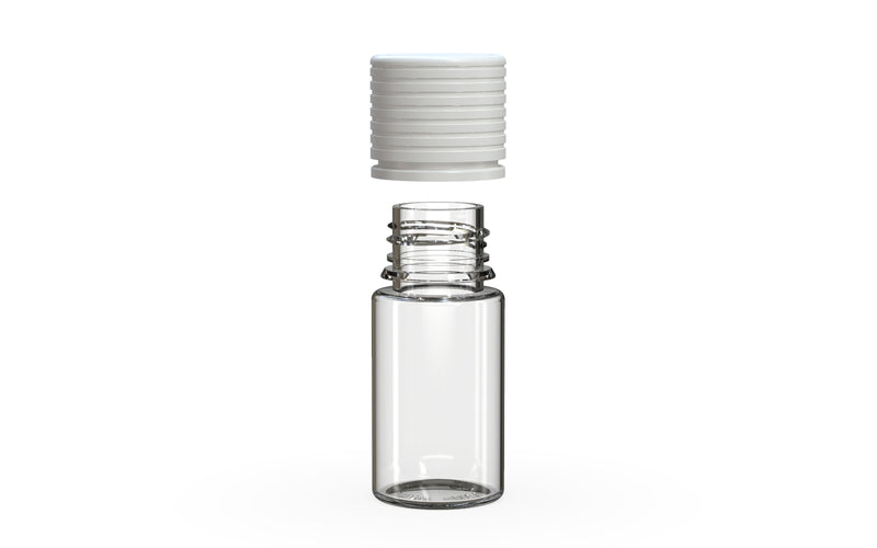 30ml Chubby Gorilla Stubby Spiral Bottle w/ Inner Seal & Tamper Evident Break-Off Band - 1000 Count ($0.27/Unit)