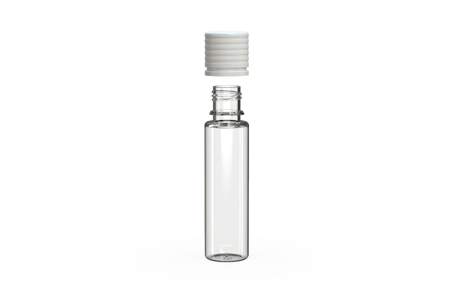 20ml Chubby Gorilla Spiral Bottle w/ Inner Seal & Tamper Evident Break-Off Band - 1000 Count ($0.2949/Unit)