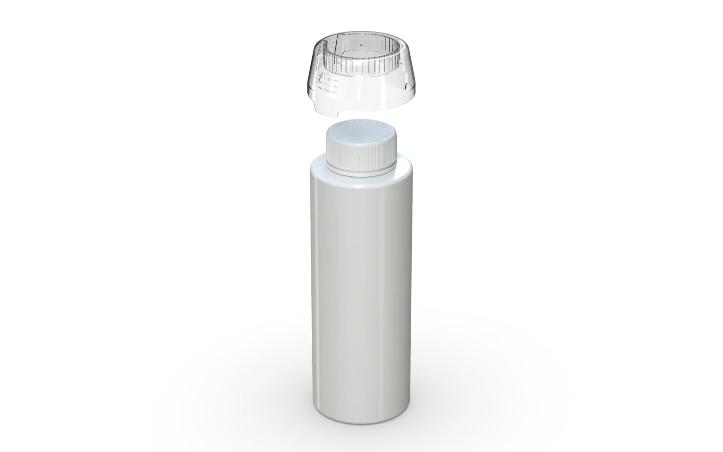 1L Chubby Gorilla Aviator CR Base Bottle w/ Inner Seal, Tamper Evident Break-Off Band & Dosing Cup - 30 Count ($1.9589/Unit)