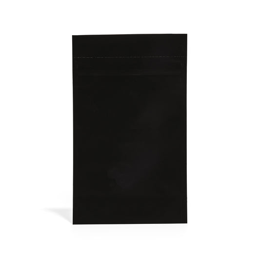 7g Soft Touch GriploK CR Mylar Matte Black Bag - 1,400 Count ($0.27/unit) | 4"x6.7"x2" - Child Resistant