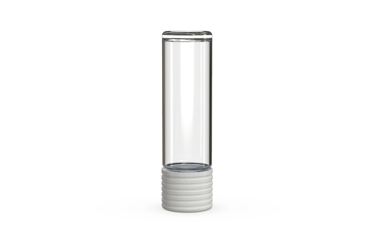 65mm Chubby Gorilla Spiral CR Cartridge Container, Flat Bottom w/ 510-Thread & Tamper Evident Band - 400 Count ($0.5064/Unit)