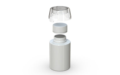500ML Chubby Gorilla Aviator CR Base Bottle w/ Inner Seal, Tamper Evident Break-Off Band & Dosing Cup - 60 Count ($1.6584/Unit)