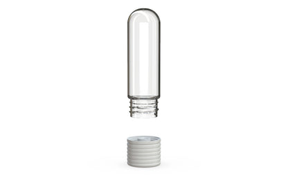 65mm Chubby Gorilla Spiral CR Cartridge Container, Round Top w/ 510-Thread & Tamper Evident Band - 400 Count ($0.5064/Unit)
