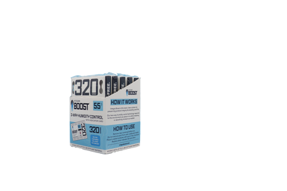 320g RETAIL Integra Humidity Control 55% RH, Individually Overwrapped, w/ HIC, 5 packs per display, 8 displays per master case - 40 Count ($8.40/Unit)