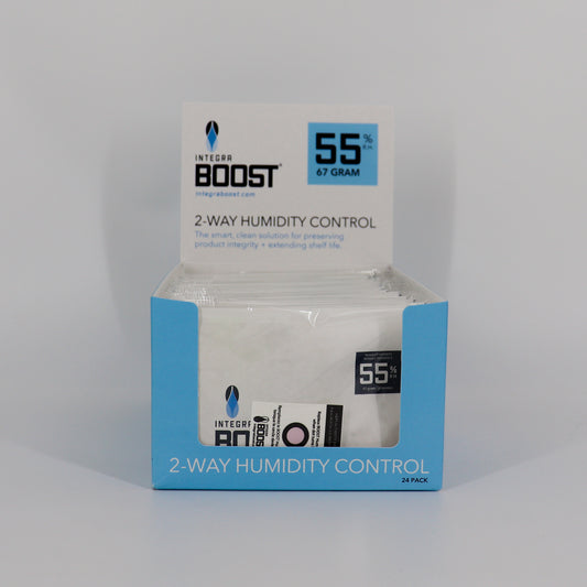 67g RETAIL Integra Humidity Control 55% RH, Individually Overwrapped, w/ HIC, 24 packs per display, 8 displays per master case - 192 Count ($2.09/Unit)