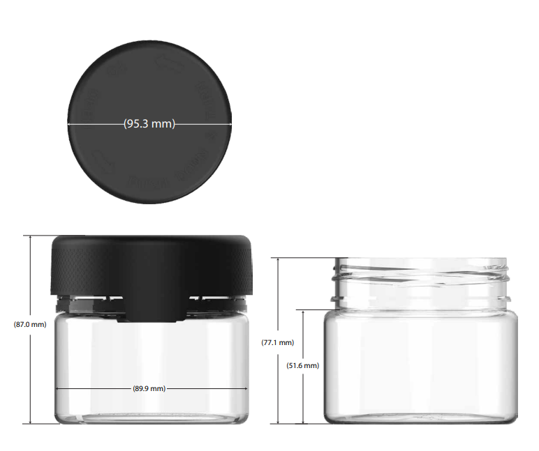 10oz Chubby Gorilla Aviator Container w/ Inner Seal - 80 Count ($1.8698/Unit)