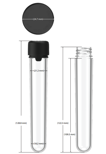 120mm Chubby Gorilla Aviator CR Tubes - 500 Count ($0.4341/Unit)