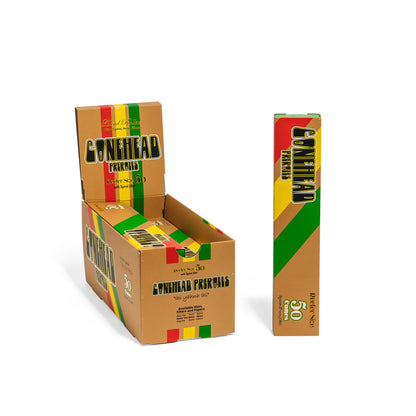 ConeHead Display Box Reefer Size Brown 8 x 50 Packs - 400 count - ($0.1/Unit)